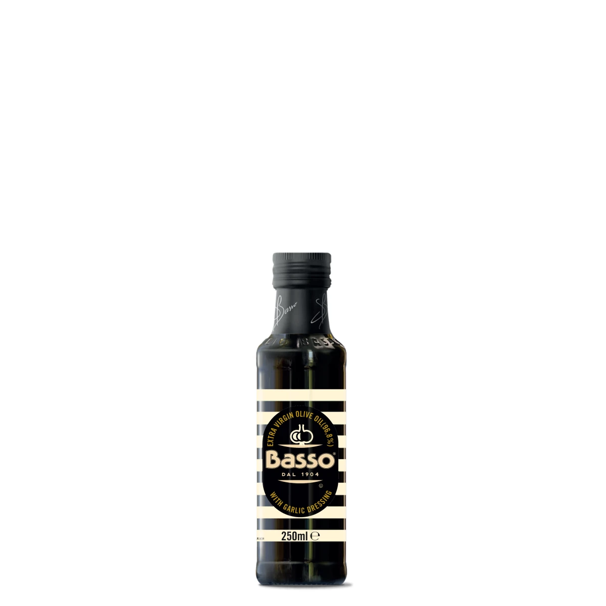 Basso Extra szűz olívaolaj fokhagymával 250 ml