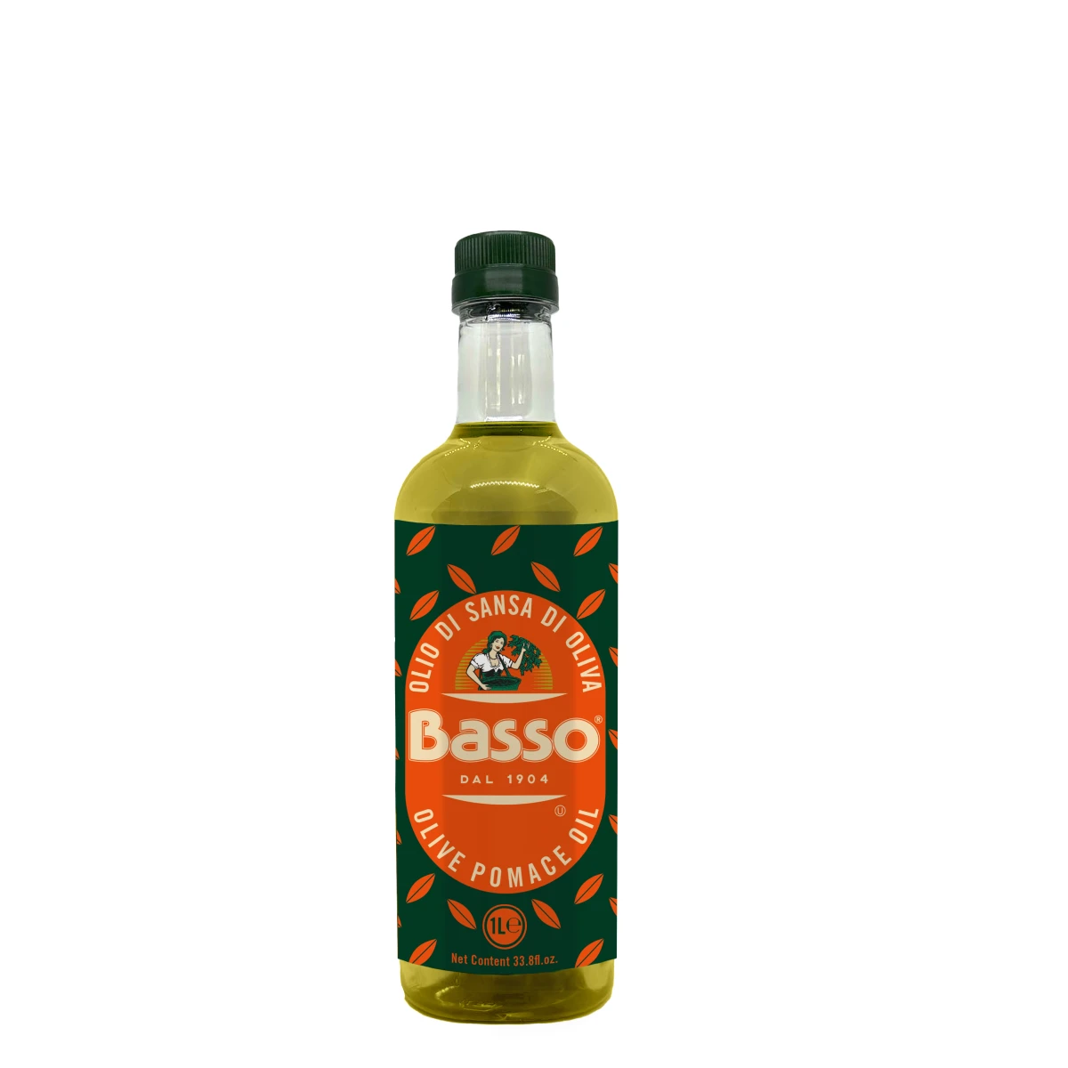 Basso Olívapogácsa olaj, PET palackban, 1000 ml