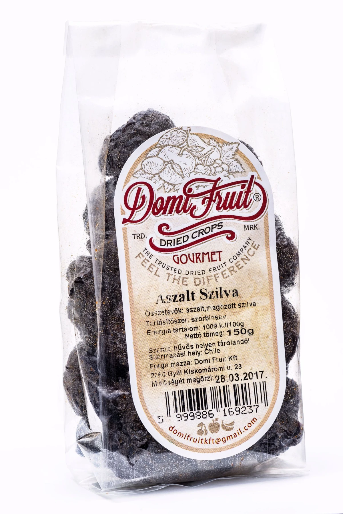 Domi Aszalt Szilva, 150 g
