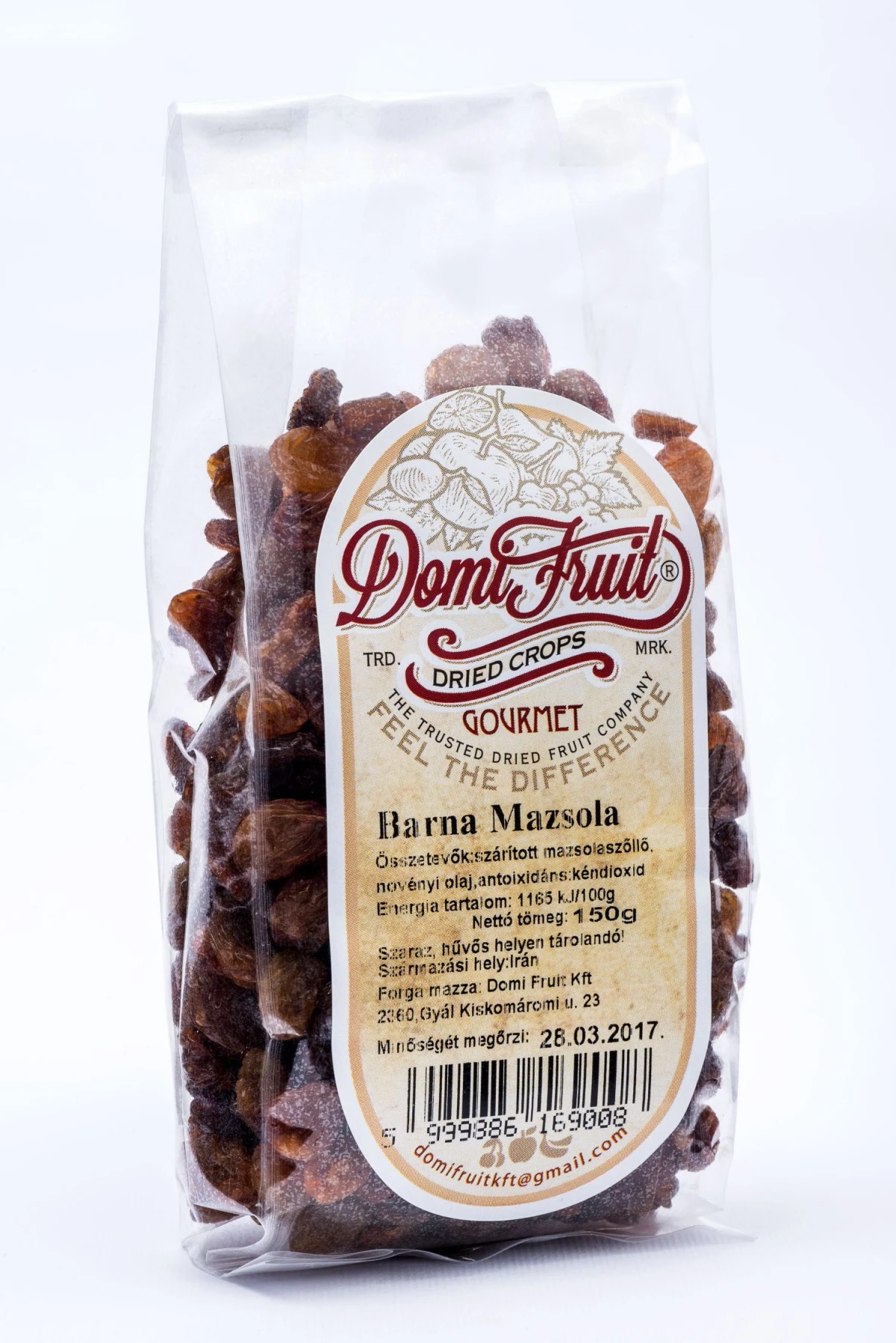 Domi Barna Mazsola, 150 g