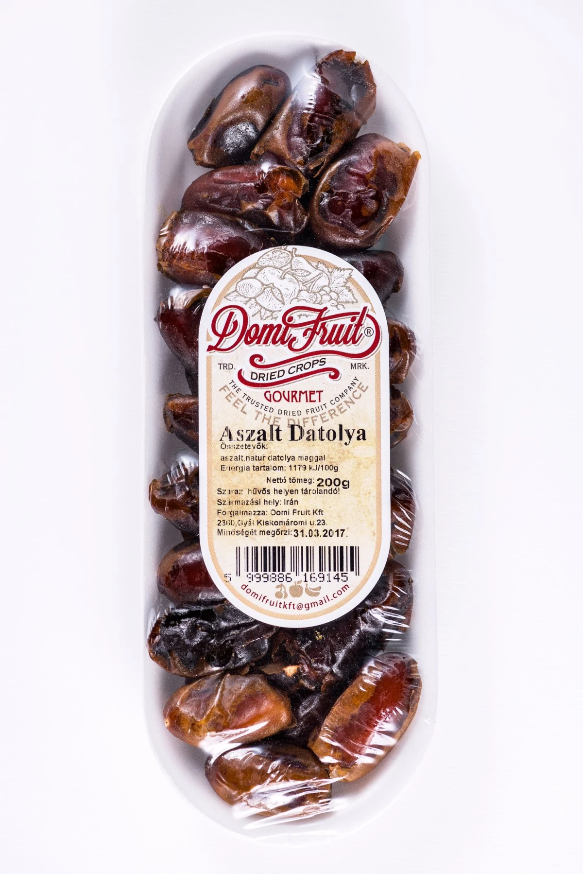 Domi Fruit Tálcás Datolya, 200 g