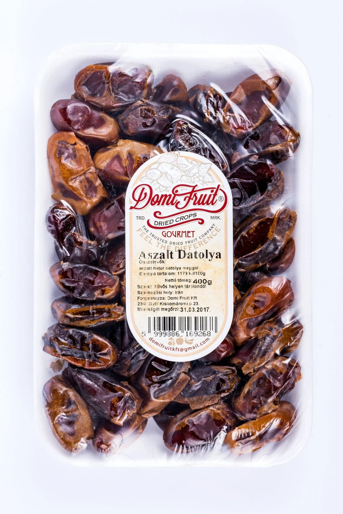 Domi Fruit tálcás Datolya, 400 g