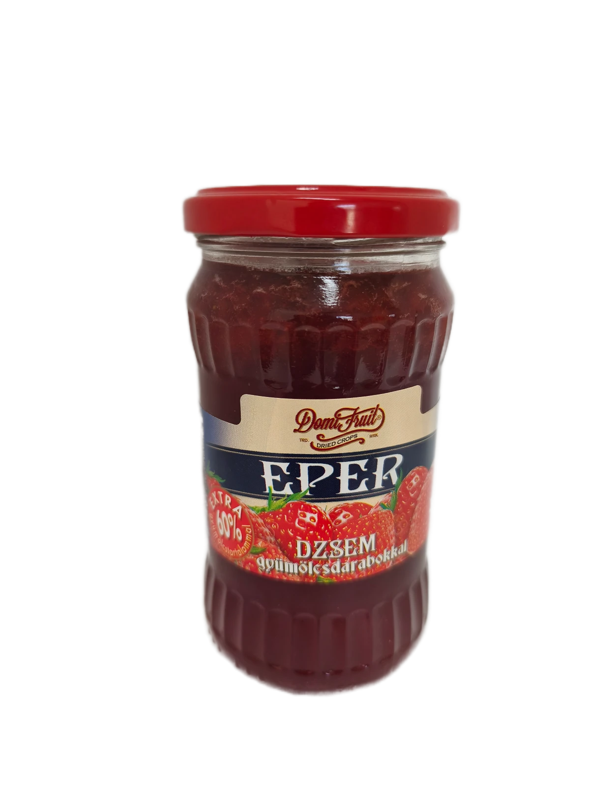 Domi Fruit Extra eper dzsem, 340 g