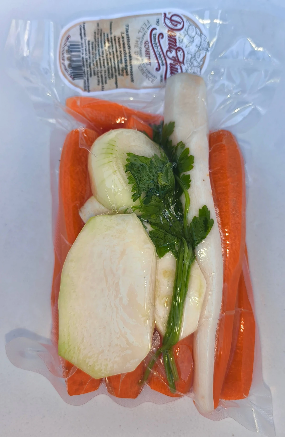 Leveszöldségek, tisztított, vákuumcsomagolt, 750 g