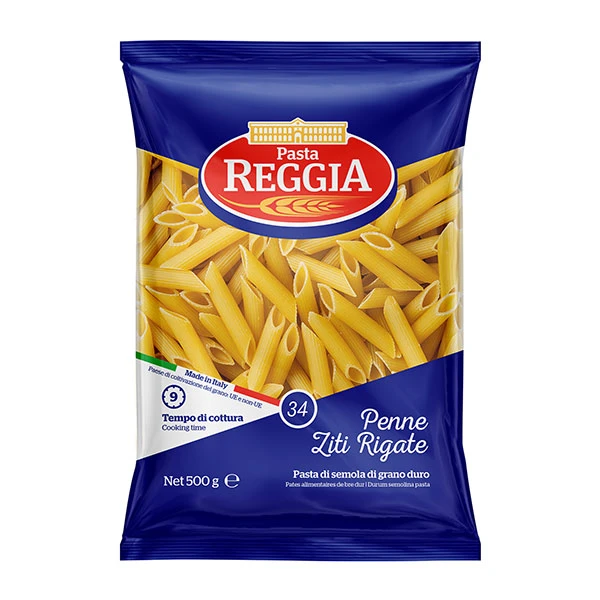 Reggia penne mezzane rigatte durumtészta (36) 500 g