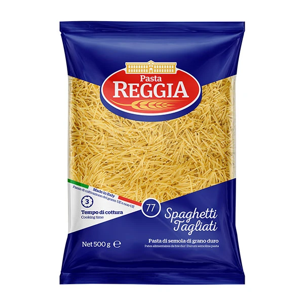 Reggia Spaghetti Tagliatti /cérnácska durumtészta (77) 500 g