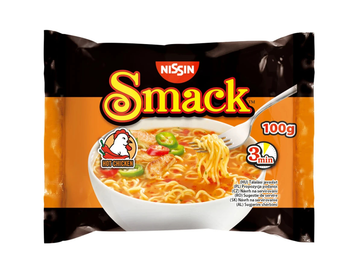 Nissin Smack Csípős Csirke, 100 g