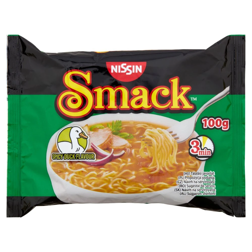 Nissin Smack Fűszeres Kacsa, 100 g
