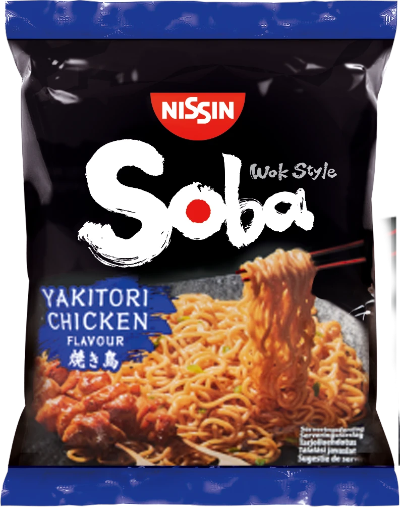 Nissin Soba Bag Yakitori Csirke, 110 g