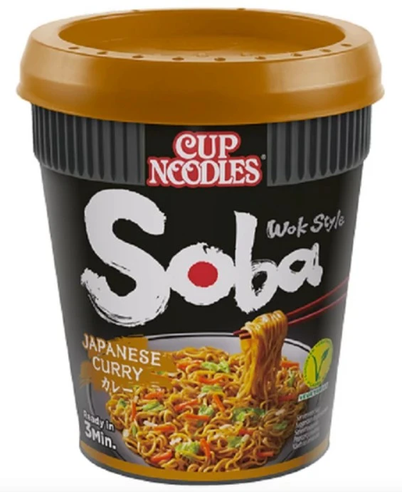 Nissin Soba Cup Japán Curry, 90 g
