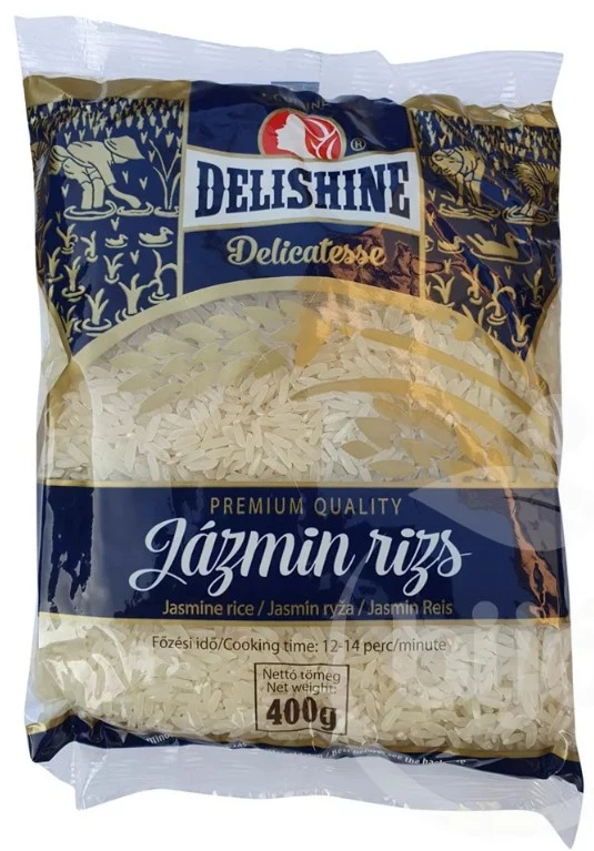 Delishine Jázmin rizs, 400 g
