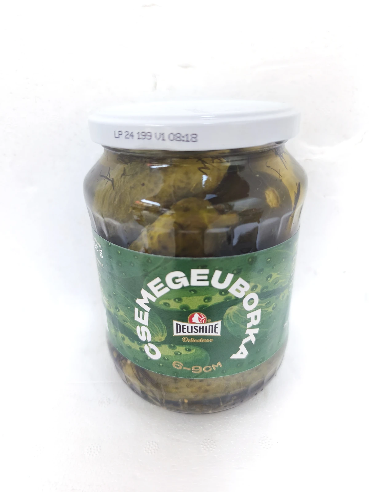 Delishine Csemege uborka 6-9 cm, 680 g