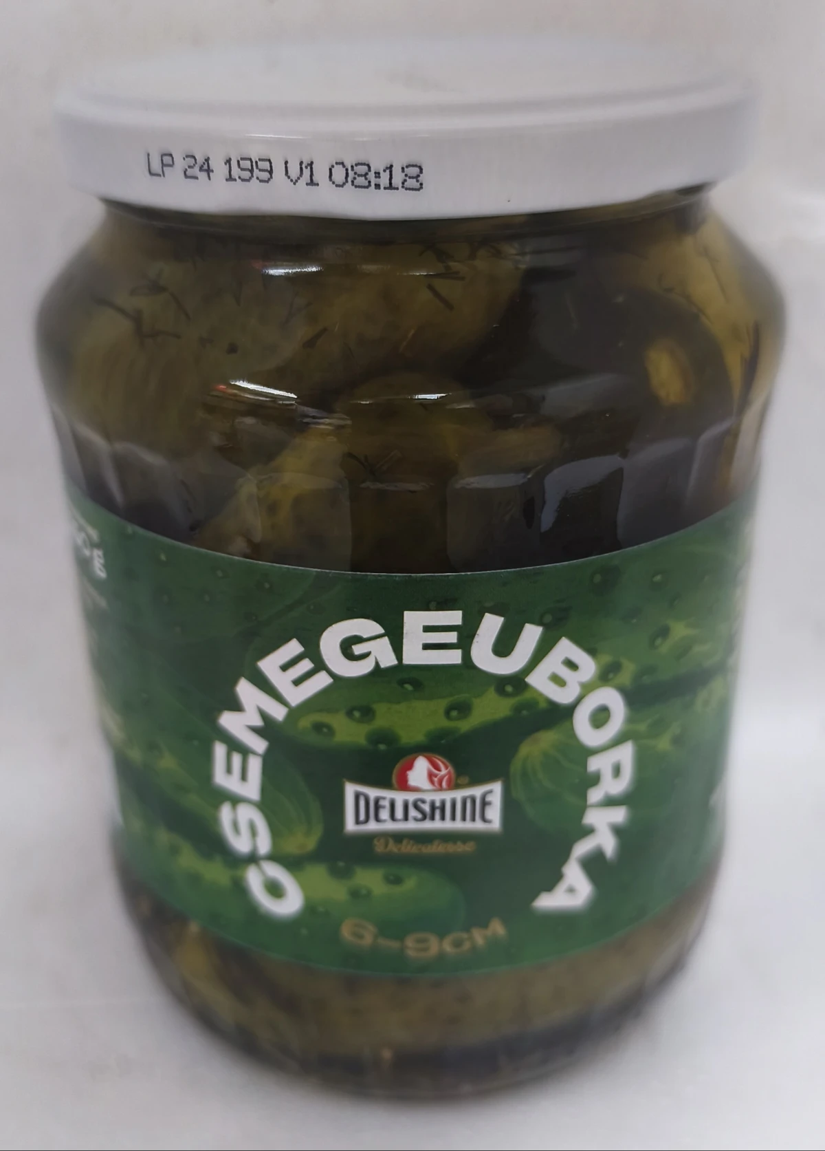 Delishine Csemege uborka, 3-6 cm 680 g