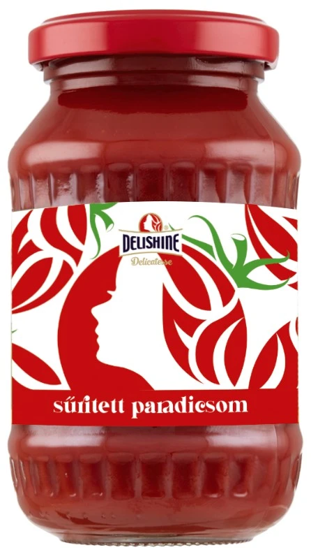 Delishine sűrített paradicsom, 18-20%, 360 g